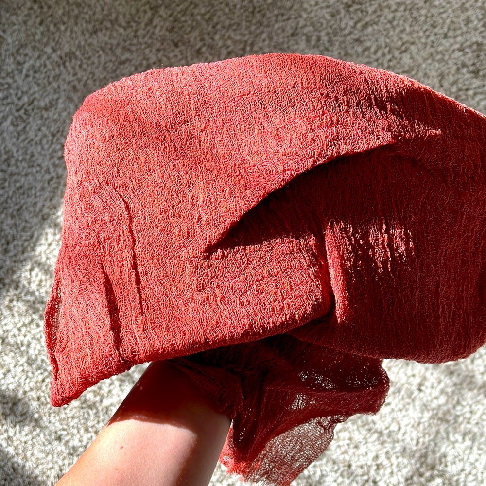 Terracotta table runner